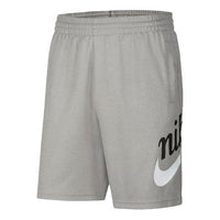 شورت تزلج رياضي سريع الجفاف من Nike SB Sunday Logo Printing، رمادي غامق، CV4346-063