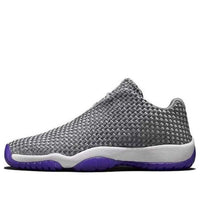 (GS) Air Jordan Future Low 'Wolf Grey Court Purple' 724814-039