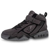 LOUIS VUITTON Trainer 2 Ankle Sneakers 'Grey' 1AB8U4