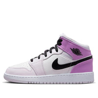 (GS) حذاء Air Jordan 1 Mid "Barely Grape" DQ8423-501