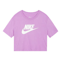 (WMNS) Nike Sportswear Essential Round Neck Purple BV6176-591