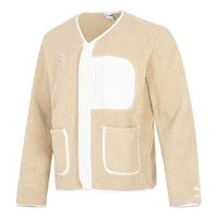 جاكيت PUMA Das CC Stand Collar 'Beige' 539915-12