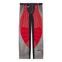 بنطال Nike x Cactus Plant Flea Market Go Flea Rave باللون الأحمر والرمادي DA2593-003