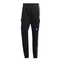 بنطال رياضي رجالي adidas originals 3-stripes Sc Bundle Feet Sports Pants/Trues/Joggers أسود HG4829