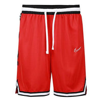 شورت كرة السلة Nike Dri-FIT DNA سريع الجفاف برباط، مقاس كبير، أحمر، BV9447-657