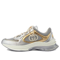 (WMNS) Gucci Run Sneaker 'Silver Metallic Leather' 746939-AAC67-8143