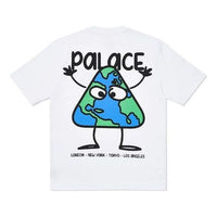 Palace Globlerone T-Shirt 'White' P18TS150