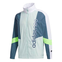 جاكيت adidas neo SS TT / WB Sports Dotted Green للرجال FN6528