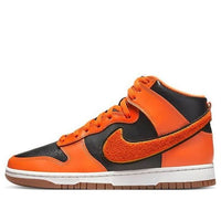 حذاء Nike Dunk High 'Chenille Swoosh - Safety Orange' DR8805-002