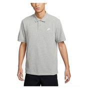 قمصان بولو Nike Club، المقاسات الآسيوية، اللون الرمادي، FN3895-063