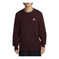 سويت شيرت Nike Club "بورجوندي" FQ2913-652