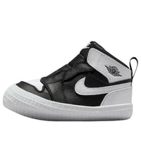 (TD) Air Jordan 1 Crib Bootie 'Black White' AT3745-010