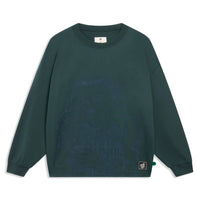 Li-Ning BadFive Graphic Sweatshirt 'Green' AHSSF27-2