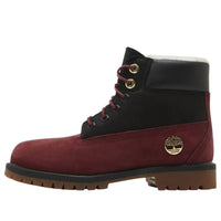 (GS) Timberland 6 Inch Premium Boot Shearling 'Syrah Black' TB0A2MZ1V15